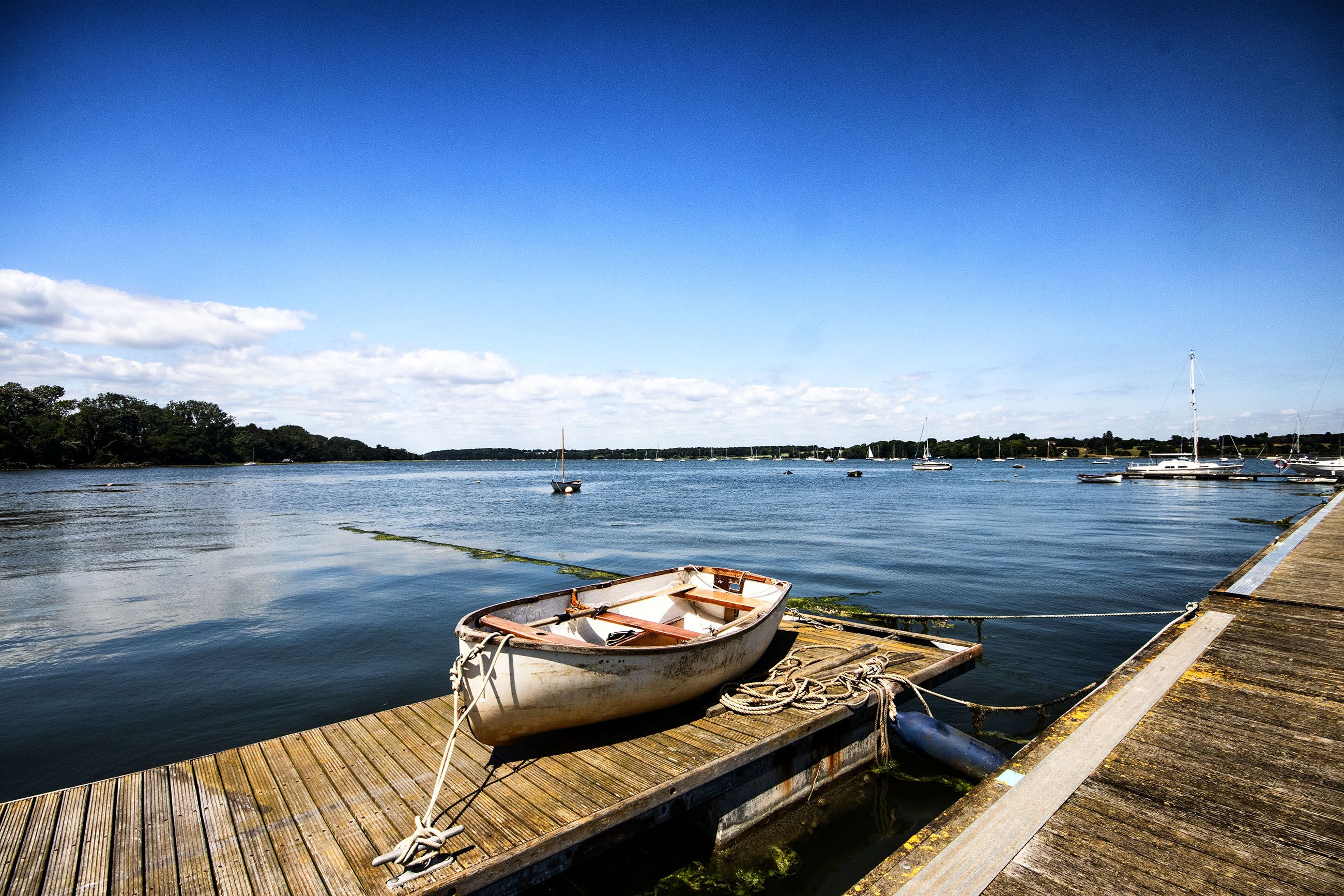 Pinmill by the River Orwell in Suffolk